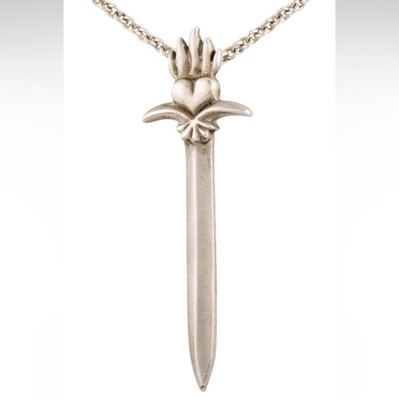 WOW POSHMARK - Authentic Me & Ro Sterling Silver Sword Necklace - Picture 9 of 16